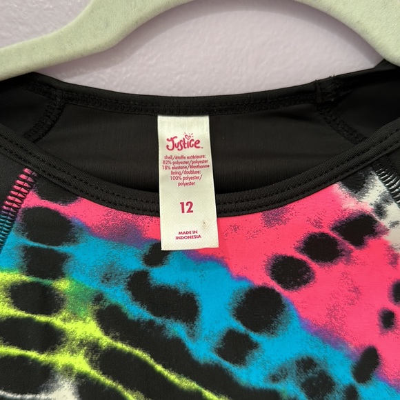 Girls’ Rashguard by Justice - Picture 2 of 3